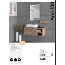 Evros Ares 100 cm Banyo Dolabı