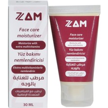 7zam kolajen, Aloe Vera ve Vitamin Kompleksli Günlük Yüz Bakım ve Nemlendirici Krem - 30ML, Renksiz ve Kokusuz Formül