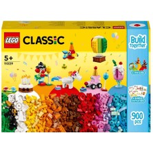 Melek Store 11029 LEGO Classic Yaratıcı Parti Kutusu 900 Parça +5 Yaş