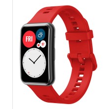 MobaxAksesuar Samsung Galaxy Fit 3 SM-R390 Kordon Spor Silikon Kordon Mix (Fit 2 Uyumlu Değildir)