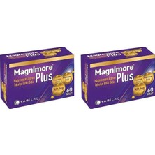 Magnimore Plus Magnezyum Içeren 60 Tablet (2 Adet)