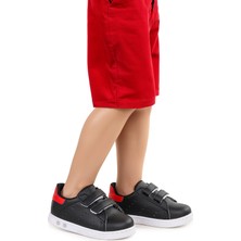 Kiko Kids Royzo Cırtlı Işıklı Erkek Bebek Spor Ayakkabı