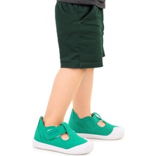 Kiko Kids Elroy Cırtlı Erkek Bebek Günlük Ayakkabı Yeşil