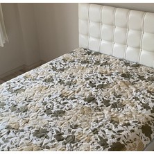 Genç Ev Home Kapitoneli Battal Boy Çok Amaçlı Örtü (Pike) - 200X220 cm Pike Yatak Örtüsü - Çift Taraflı Kullanım