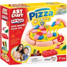 Fen Toys 03572 Dede, Pizza Seti Oyun Hamuru 150 gr / +3 Yaş