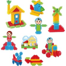 Fen Toys 03316 Kaktüs Blokları 80 Parça -Dede