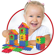 Fen Toys 03702 Puzzle City 64 Parça -Dede