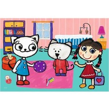 Trefl Puzzle 17343 Kicia Kocia Kitty Cat With Friends 60 Parça Puzzle -Trefl Puzzle