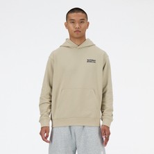 New Balance MT41539 Bej Erkek Sweatshirt