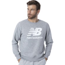 New Balance MNC1105 Gri Erkek Sweatshirt