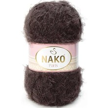 Nako Paris 11270 Premium Akrilik ve Polyamid Karışımı Yün İplik Hırka Kazak Aksesuarlar İçin