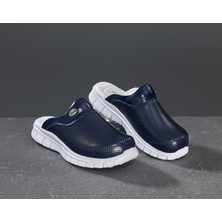 Dr. Mitra Hafif Taban Doktor Hemşire Hastane Aşçı Terliği 1001 Lacivert