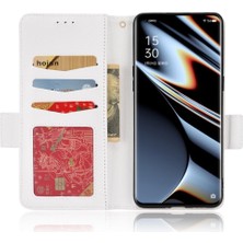 YH Mall Oppo Bulmak Için Kılıf X5 Pro Manyetik Kart Yuvaları Tutucu Yan Toka Pu Cüzdan (Yurt Dışından)