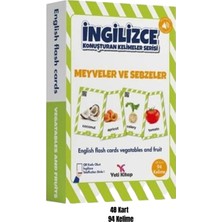 Yeti Kitap Çocuklar Için Ingilizce Konuşturan Kelime Kartları Seti (3 'lü Set)