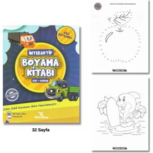 Yeti Kitap 4 Yaş ve Üzeri Aile Katılımlı Interaktif Boyama Kitabı Seti (2 Kitap)