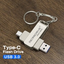 Microdrive 256GB.128GB.64GB. Type-C To USB 3.0 Hızlı Sağlam USB Flash Bellek Otg Çift Giriş Orjinal