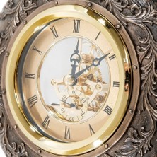 It-Sold Steampunk Endüstriyel Tasarım Dekoratif Kurukafa Çarklı Duvar Saati