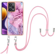 Mays Shop Xiaomi Poco F5 5g Kapak Yumuşak Tpu Tampon Mermer Ayrılabilir Kayış (Yurt Dışından)