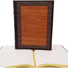 Ynt İthalat Ahşap Deri Defter