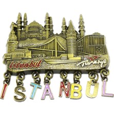 Ynt İthalat Metal Istanbul Temalı Yöresel Magnet 2ALK86
