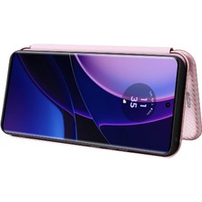 Mays Shop Kart Sahibi ile Motorola Moto EDGE40 Deri Folio Flip Case Için Kılıf (Yurt Dışından)