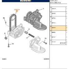 Psa Yağ Pompa Zinciri 206 207 307 C2 C3 C4 Tu3-Et3 (103314-09403)