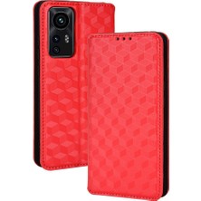 Mays Shop Xiaomi 12 Pro Pu Deri 3D Desen Manyetik Kapatma Cüzdan (Yurt Dışından)