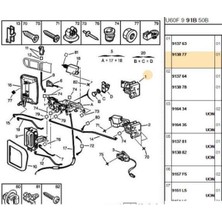 Bitapart Sağ Sürgülü Kapı Kilit Partner (BPE301003-913877)