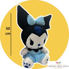 Milky Kuromi Peluş 50 cm Çok Renkli Kaliteli Kumaş Oyun ve Uyku Arkadaşı