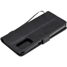 Manyi Mall Oppo A93 5G/A74 5G/A54 5g Için Flip Case Kart Yuvası ile Klasik Düz Renk (Yurt Dışından)