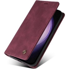 Manyi Mall Samsung Galaxy S23 Için Flip Case Darbeye Deri Kılıf Kapak Çevirin (Yurt Dışından)