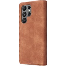 Manyi Mall Samsung Galaxy S23 Için Flip Case Ultra Kapak Kapak Basit Iş Cüzdan (Yurt Dışından)