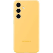 Samsung Galaxy S24 Silikon Kılıf - Sarı