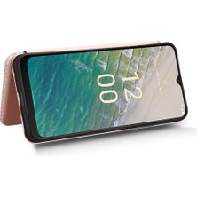 Mays Boutique Nokia C32 Deri Folio Flip Case Kart Ekleme Manyetik Fiber Için Kılıf (Yurt Dışından)