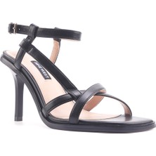 Nine West Alına 4fx Siyah Kadın Topuklu Sandalet