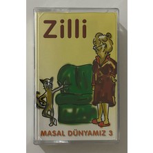 Masal Dünyamız 3 Zilli Kaset (Orjnal Dönem Baskı Kaset)