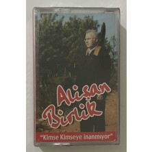 Alişan Birli Kimse Kimseye Inanmıyor Kaset (Jelatininde Sıfır Orjnal Dönem Baskı Kaset)