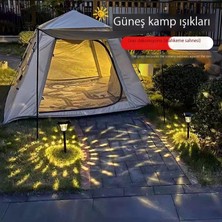 Pieviev Güneş Enerjili Kamp Işıkları Açık Hava Kamp Faaliyetleri Çim Manzara Dekorasyonu Atmosfer Işıkları (Yurt Dışından)