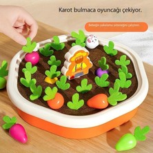 Cwecom Çocuk Oyuncakları Ebeveyn-Çocuk Etkileşimli Bebek Eğitici Havuç Masa Oyunu (Yurt Dışından)