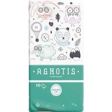 Agnotis Bebek Bakım Alt Açma Pedi 60 x 90 cm 10 Adet + Nappy Cream Pişik Kremi 150 ml