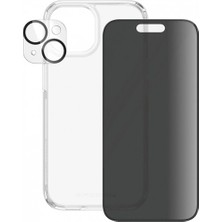 Panzerglass iPhone 15 Uwf Privacy Bundle Ekran & Kamera Koruyucu Kapak