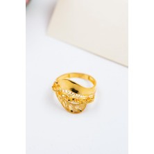 Latif Kuyumcu 22 Ayar Altın Yüzük Füzyon Döküm Kadın Yüzük LKYZK1505