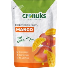 Cronuks Premium Çıtır Mango Cipsi %100 Doğal Ve Katkısız - Dondurularak Kurutulmuş Freeze Dried Kuru Mango