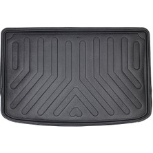 Ototon Renault Captur (Üst Kısım) 2022 Için Özel Tasarım 3D Bagaj Havuzu