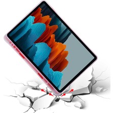 KCR Samsung Tab S6 Lite P610/P613 Standlı Kalem Bölmeli Uyku Modlu Yumuşak Tablet Kılıfı