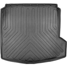 Ototon Renault Megane 4 Sedan Sağ Cep(Touch Paket) 2022 Için Özel Tasarım 3D Bagaj Havuzu