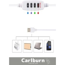 Carlburn Premium Üretim Beyaz LED Işıklı Portatif Taşınabilir 23X24X23 cm Ürün Fotoğraf Çekim Çadırı