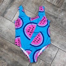 Fashion Junior Kız Çoçuk Mayo Meyve Desenli