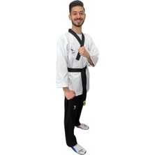 Jumok Taekwondo Siyah Yaka Poomsae-Pomse Elbisesi (Yıldız Erkek)