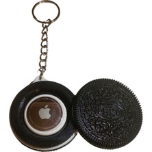 Soylu Pet Apple Airtag Uyumlu Oreo Anahtarlıklı Kılıf  3D Baskı